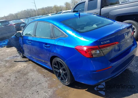 2023 Honda Civic Sport z USA, uszkodzony, nr VIN 2HGFE2F51PH520855